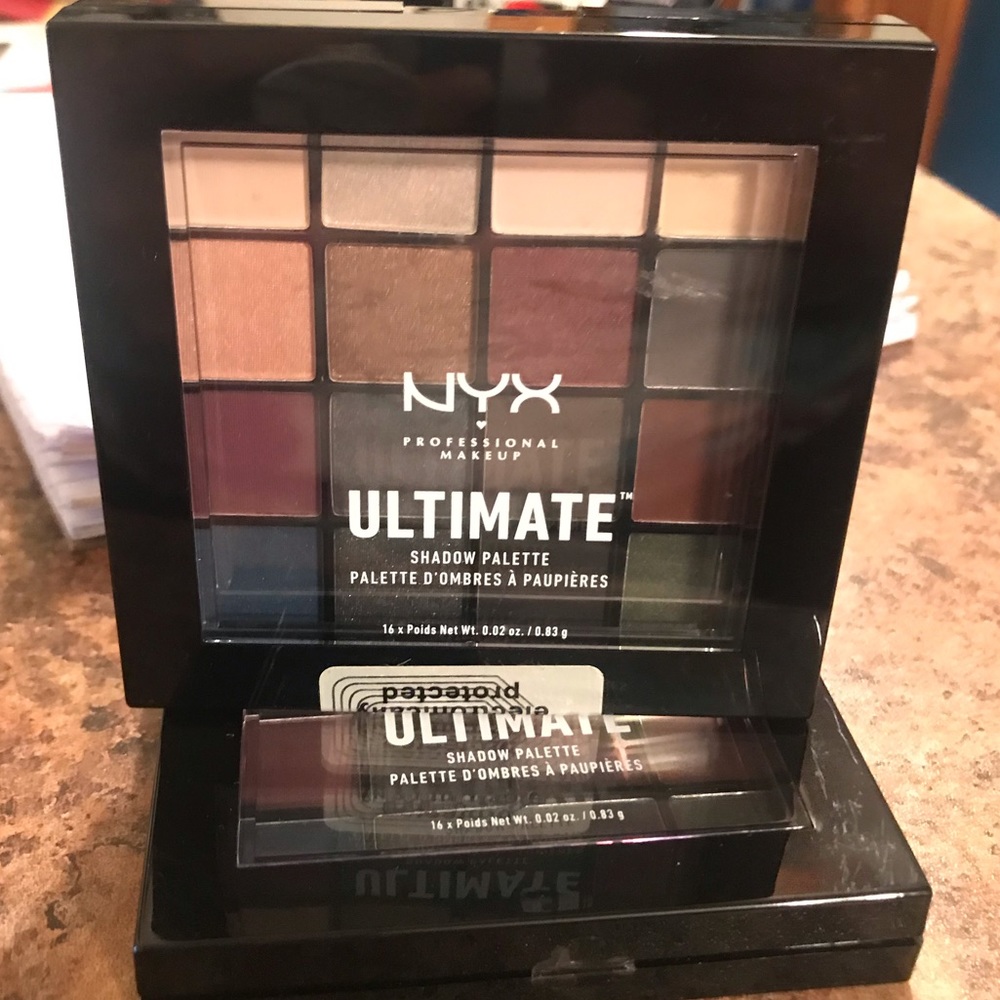 NYX eyeshadow pallet.